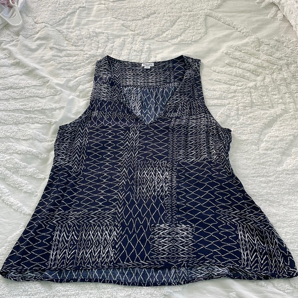 Splendid Medium. Tank top with back ties